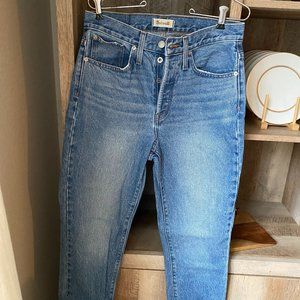 MADEWELL High-waisted Mom Jean